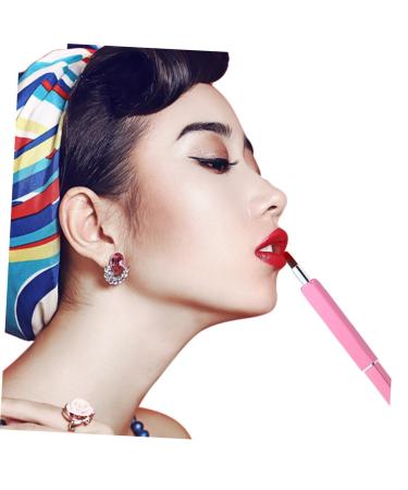MAGICLULU Portable Lipstick Applicator & Travel Makeup Brush Flexible Eye Brushes for Lip Gloss & Eyebrow Application Mini Pink Lip Brushes for On-the-Go Beauty - Buy Online on GoSupps.com