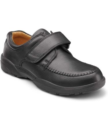 Dr. Comfort Men's Scott Diabetic Casual Shoes - Black - Size 13.5 Wide (E/2E) - Buy Online on GoSupps.com