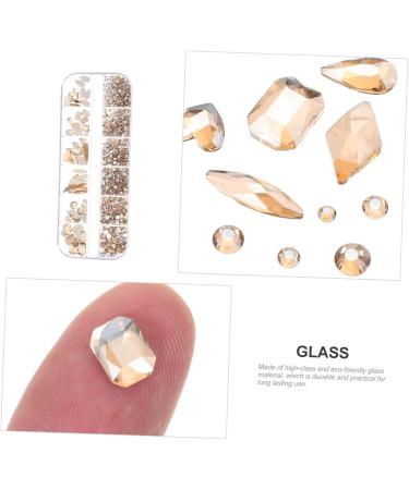 Beatifufu 1 Box Nail Art Flat Drill Nail Decor Manicure Supply Manicure Accessories Nail Salon Accessory Nail Patches Nail Ornament Nail Accessories DIY Manicure Decors Nail Jewelry Decor - Buy Online on GoSupps.com