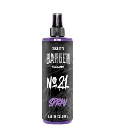 barber marmara Eau de Cologne Pump Spray Mens Graffiti After Shave Men's Fragrance Water Shaving Water Men Barber Men's Fragrances Body Spray Barbershop Travel Size (50 ml No21) 1.7 Fl Oz (Pack of 1) No21