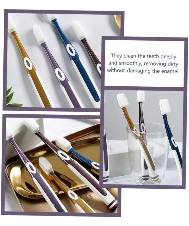 Shop Minkissy 40pc Nano Toothbrush Set - Children's Tooth Hygiene Soft Charcoal Travel Brushes & Dental Floss - Buy Online on GoSupps.com