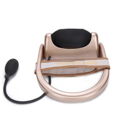 Inflatable cervical spine massager electrical neck traction device portable neck traction instrument for relieving tension and promoting relaxation