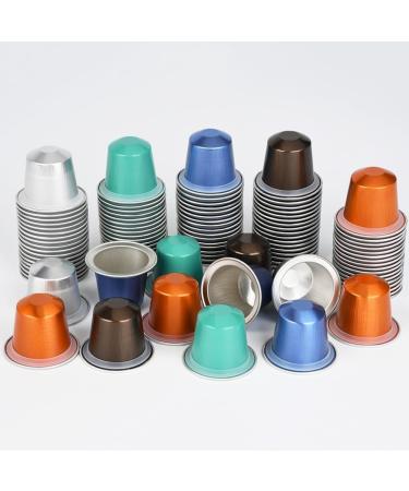 Kit de Capsules en Aluminium Vide avec Couvercles Autocollants pour Caf 100 Pi ces Vos Propres Tasses Caf Espresso. - Buy Online on GoSupps.com
