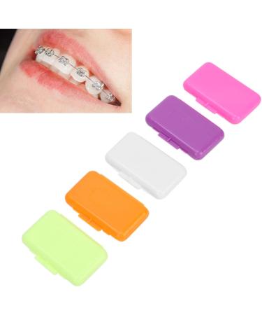 Tooth Wax for Orthodontics & Braces | 5-Piece Set | Orthodontic Wax Strips for Oral Care - Buy Online on GoSupps.com