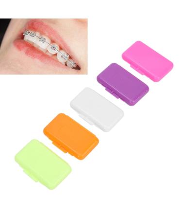 Orthodontic Wax for Braces - 5 Clinging Carriers & Strips for Comfortable Oral Care - Buy Online on GoSupps.com