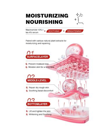 Niacinamide 10 + TXA 4 Serum Hyaluronic Acid Tranexamic acid Facial Serum for Glass Skin Clarifying Radiant Complexion with Natural Color Korean Skin Care (30ml /1.01 fl.oz) - Buy Online on GoSupps.com