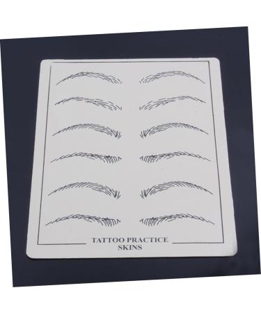 WOFASHPURET Eyebrow Microblading Skin 6 Pcs eye brow shaping kit eyebrow microblading tattoo equipment eyebrow trimming - Buy Online on GoSupps.com