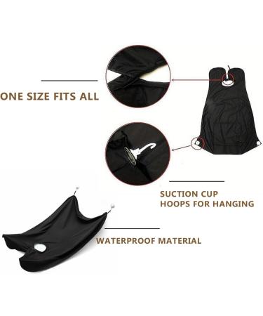 Beard Bib Apron for Men - Grooming Accessory with Suction Cups - Perfect Birthday & Father's Day Gifts for Dad Husband Boyfriend - Buy Online on GoSupps.com