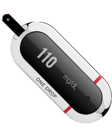 One Drop Diabetes Starter Kit: Bluetooth Glucose Meter, Lancing Device, Lancets, Test Strips (25ct), Carrying Case - Buy Online on GoSupps.com