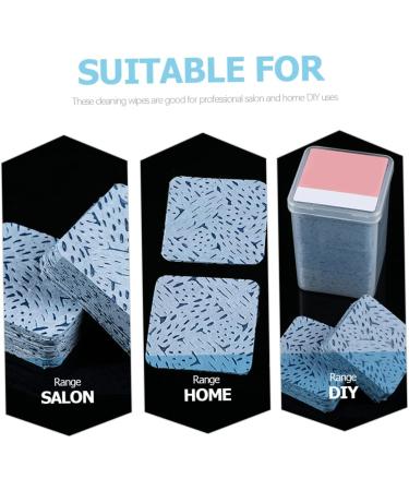 Beaupretty 12 Boxes Glue bottle mouth wipe lint nail wipes make-up remover wipes gel nail polish cleaning pads nail art gel remover eyelash glue cleaner white gel major nail glue cotton - Buy Online on GoSupps.com