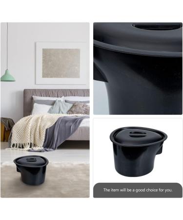 Chamber Pot with Lid Spittoons Urine Bedpan Unisex Portable Toilet Chamber Pot Bedpan Urinal Bottle Urine Pots Potty Urinal Bedside Potties for Adults Kids - Buy Online on GoSupps.com