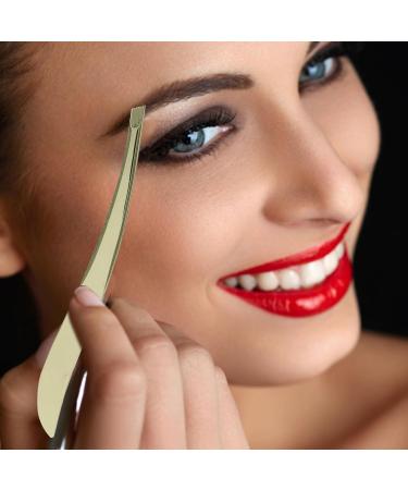 Ipetboom 1 Eyebrow Clip Tweezers Mini Slant Tweezer Brow Tweezers Splinter Tweezers Facial Hair Removal Tweezers Facial Tool Eyebrow Plucker Pointy Tweezers Big Belly Miss Banana Clip 9x1cm Black - Buy Online on GoSupps.com