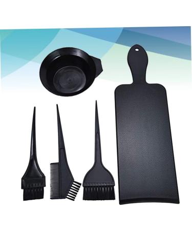 FRCOLOR 5 Pieces Hair Dye Make Yourself Brush Applicator for Hair Colour Hair Dye Brush Balayage Board Long Tool Hair Dye Set Painting Board Mixing Applicator Brush Oil Bowl Comb Suite - Buy Online on GoSupps.com