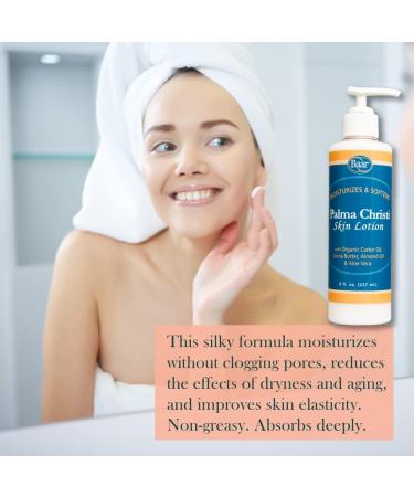 Buy Baar Palma Christi Skin Lotion - Organic Castor Oil Cocoa Butter & Aloe Vera - 8 fl. oz | International Shipping Available - Buy Online on GoSupps.com