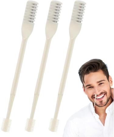 Nasaliis DE Double Header Manual Nose Hair Trimmer Double Head Nose Trimmer DE Tool with 360 Degree Rotation 3 Yellow - Buy Online on GoSupps.com