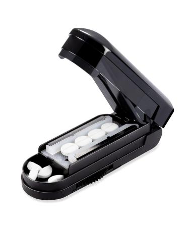 Multiple Pill Splitter Safety Medicine Slicer Vitamin Divider Adjustable Pill Cutter Splitter for Small and Tiny Pills with Accurate Pill Alignment