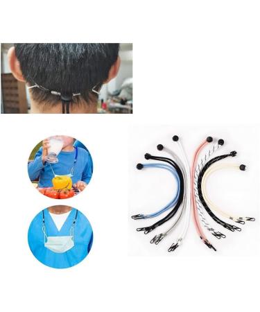 HUIZorbit Mask Strap Hook Adjustable Length Universal Mask Lanyard for Adults and Kids Comfortable Around Neck (27.56inches 5PCS-Pink) - Buy Online on GoSupps.com
