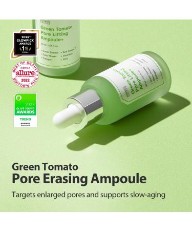 SUNGBOON EDITOR Green Tomato Pore Lifting Ampoule | Pore Minimizer Serum with Niacinamide & Green Tomato Extract | Hydrating & Firming Care for Sensitive Skin | Korean Skincare - Buy Online on GoSupps.com