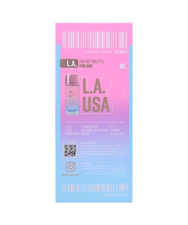 Dicora Urban Fit LA Perfume for Women - Notes of Raspberry Lychee and Rose - Long Lasting Fragrance - 5.07 oz EDT Spray - Buy Online on GoSupps.com