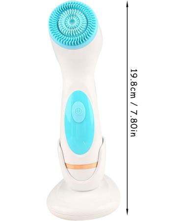Opal Tool Sonic Facial Cleaning Brush - USB Electric Deep Cleansing Device for Face Massage Peeling & Blackhead Removal (Blue) - Buy Online on GoSupps.com