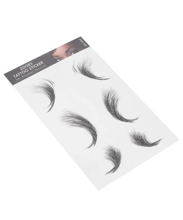 Dioche Baby Hair Sticker Temporary Bangs Sticker Fake Hair Hairline Stickers Waterproof Lasting Makeup Tool for Women Girls(ED-04)