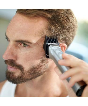 Philips Multigroom Series 7000 MG7720/13 Shaver & Trimmer - 14-in-1 Face & Body Hair Grooming Kit - Silver Black - Buy Online on GoSupps.com