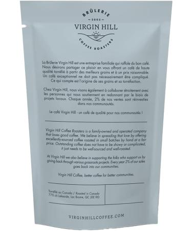 Virgin Hill Coffee - Weekend Blend - Smooth Intensity & Medium Roast - Half Pound of High-Grade Ground Coffee - 8oz / 227 grams Ground 8 oz. / 227 grams - Buy Online on GoSupps.com