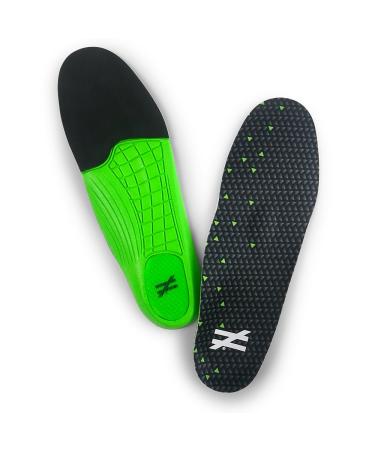 Unequal Protective Cushioning Insoles Constructed with Total Support Technology - Size 3 (M 8/9 W 9/10)