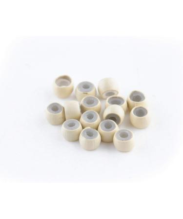 600 Blonde Vlasy Silicone Lined Nano Rings Beads for Nano Tip Hair Extensions - 600 Count - Buy Online on GoSupps.com