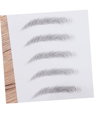 POPETPOP 4 Pcs 3d Eyebrow Stickers 4d Hair- Eyebrows Waterproof Stickers Imitation Eyebrow Water Proof Tool - Buy Online on GoSupps.com