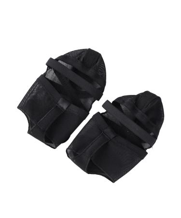 Didiseaon 1 Pair Toe Cushion Toe Pads Blackish Blackw Blackl Noir Dance Heels The Black Blackstome Toe Foot Pads Blackh Shoes Full Palm Foot Cover Insoles Fitness Dancing Shoes