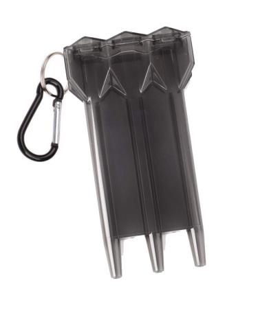 TIHOOD Portable Nylon Dart Storage Box Dart Case with Lock Buckle Black