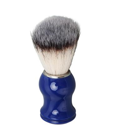 Handmade Blue Handle Shaving Brush | Professional Men's Barber Grooming Brush for Salon Use - Buy Online on GoSupps.com