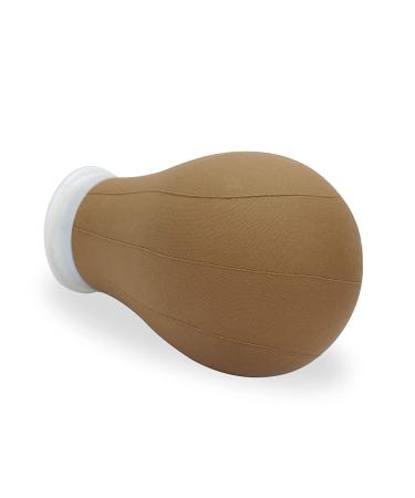 Eerya 22 Inch Brown Canvas Wig Head - Wig Stand & Mannequin for Styling & Display - Buy Online on GoSupps.com