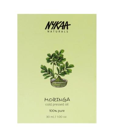 Nykaa Naturals Cold Pressed Oil - 100% Pure Moringa Face Oil for Dry Dull Skin Minimizes Pores - All Skin Types - 1 oz - Buy Online on GoSupps.com