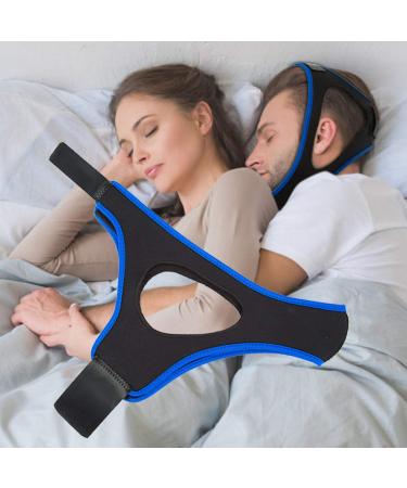 Anti Snoring Devices Upgraded Chin Strap Effective Stop Snoring Chin Strap for Men Women Adjustable and Breathable Anti Snore Devices Snoring Reduction Stop Snoring Aids for Better Sleep