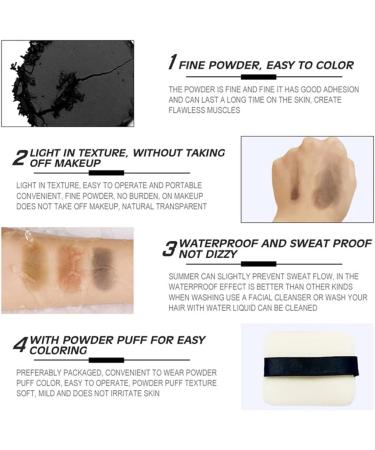 Hair Root Concealer-New Type Hairline Powder Root Touch Up Powder Instantly Cover Up Gray Hair Root Fiber 12g Ash Brown - Buy Online on GoSupps.com