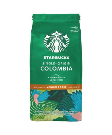 Starbucks Single-Origin Colombia Medium Roast Ground Coffee 200g