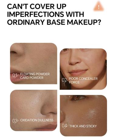  GjnjfdF Transformable Foundation | 30ml Liquid Foundation Bottle | Long-Lasting Resistant Skin Corrector | Daily Use Travel Evening Wear for Women and Girls - Buy Online on GoSupps.com