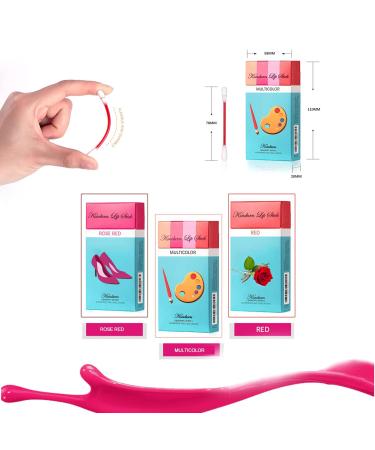 40 PCS Lipstick Tattoo Cotton Swabs & Multicolor Lip Tint Set - Long-Lasting & Waterproof Lip Stain Collection - Buy Online on GoSupps.com