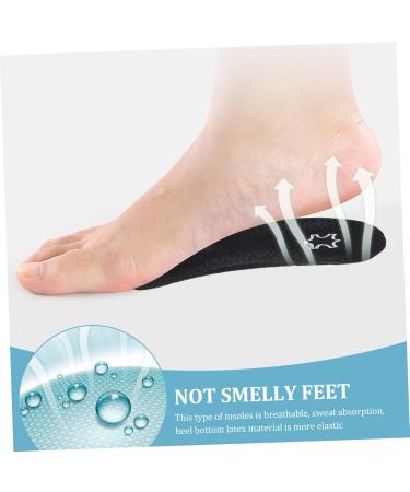 5 Pairs Non-Slip Half Pad Insoles for Flatfoot | Arch Support Cushions for Sports Shoes - Anti-Slip Foot Care Pads - Buy Online on GoSupps.com