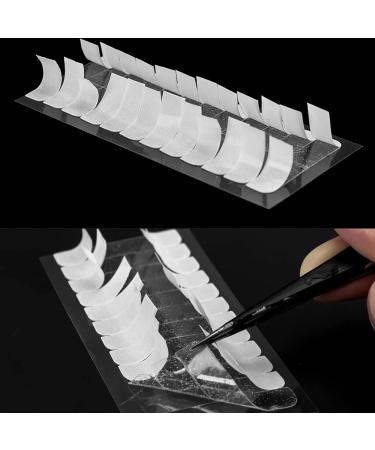 Hair Extension Tape Tabs - 240 Pcs Double Sided Adhesive Human Hair Tape, Waterproof Wig Tape for Replacement - White+Pink 4 x 0.8 cm - Buy Online on GoSupps.com