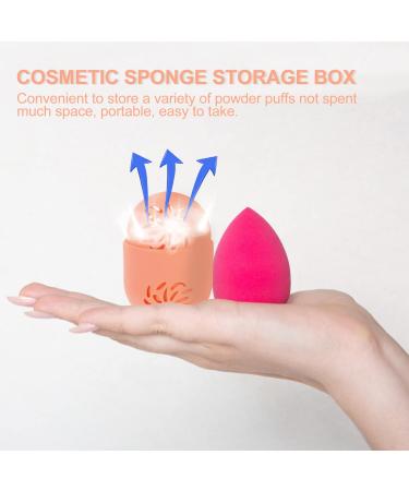 SHERCHPRY 3pcs Capsule Storage Box - Travel Makeup Sponge Holder & Drying Rack for Beauty Blenders & Makeup Tools - Buy Online on GoSupps.com