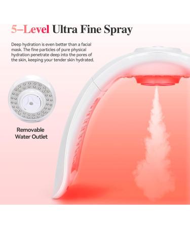 7 Colours LED Therapy Face Mask with Spray Professional LED Mask Body Skin Care SPA Beauty Equipment Anti-Acne Wrinkle Removal - Buy Online on GoSupps.com