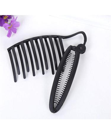 Stylish Braided Hairpin Set - Quick French Twist & Messy Bun Clips (2pcs) - Buy Online on GoSupps.com
