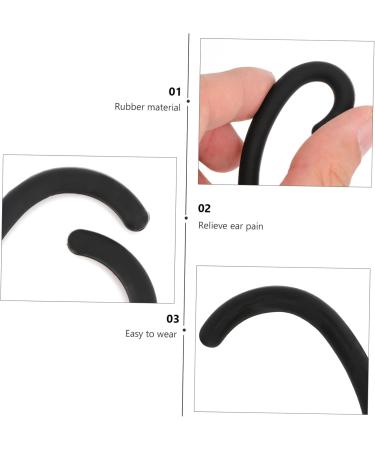 Minkissy 10 Pairs Anti-Snag Ear Bracket & Hearing Protection Facial Masks for Children - Stress Relief Mask Hooks 10x3cm - Buy Online on GoSupps.com