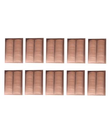 Housoutil 25 Sheets Double Eyelid Sticker Stickers Eyes Cosmetics Accessories Eye Makeup Tool Woman Web Text