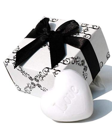 AIXIANG 24 Pack Heart Soap Favors for Guests, Wedding Party Favors for Guests, Baby Shower Soap Favors, Bridal Shower Favors, Party Return Gifts for Guests, Birthday Party Favors
