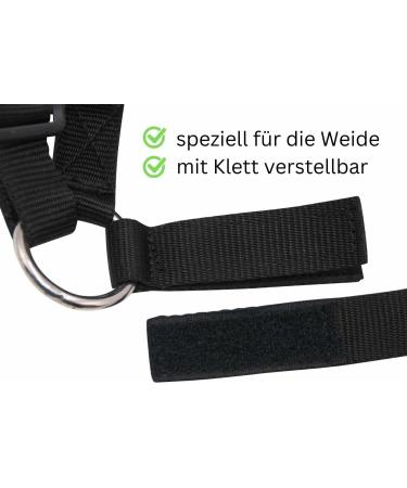 Buy HorseGuard Muzzle for Horses with Teddy Fleece Padding - Noriker Size Options | Premium Comfort & International Shipping - Buy Online on GoSupps.com