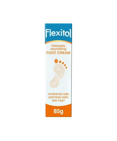 Flexitol Intensely Nourishing Foot Cream Intensive Hydration for Dry Feet and Legs Maintains Soft Feet White 85 g